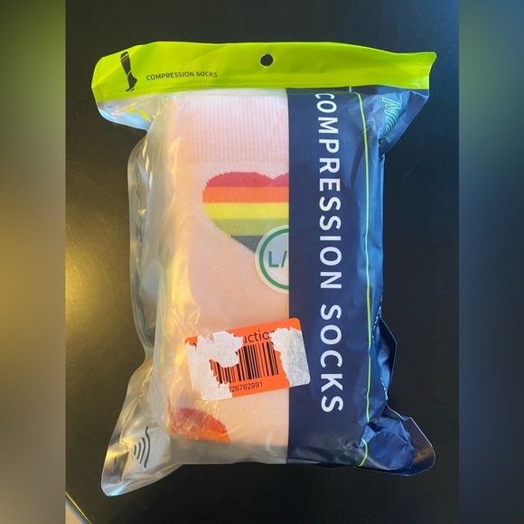 NEW Set of Four Pair of Compression Socks with Novelty Print, Large Extra Large - Picture 3 of 6